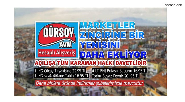 Gürsoy Gıda Marketler Zincirini Çoğaltıyor