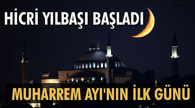 HİCRİ YILBAŞI BAŞLADI