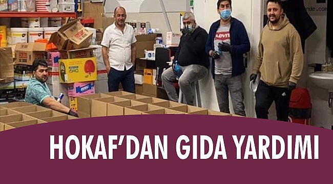 HOKAF`DAN GIDA YARDIMI