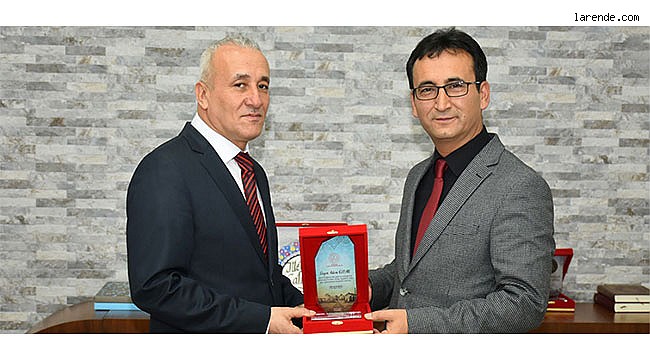  İl Müdürü Çalışkan, Ticaret İl Müdürlüğüne Atanan Adem Özcan`a Teşekkür Etti