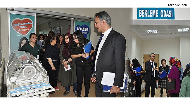 Karaman Devlet Hastanesi`ne Anne Dostu Ünvanı Verildi