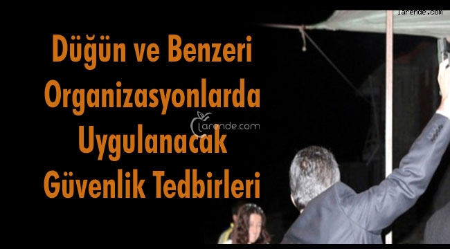KARAMAN VALİLİĞİNDEN UYARI