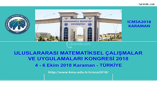 KMÜ, ULUSLARARASI MATEMATİK KONGRESİNE HAZIR