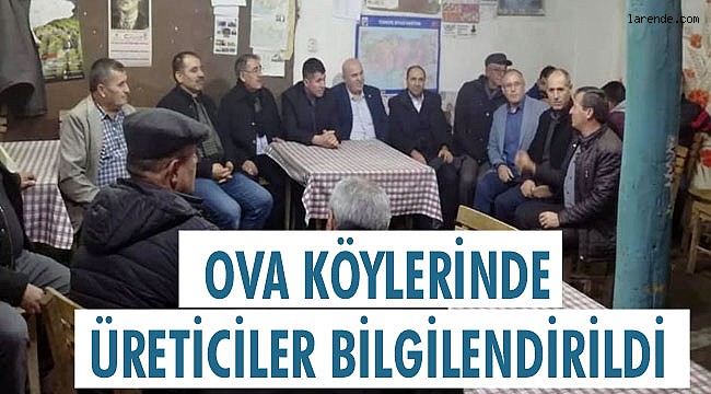 KÖYLERDE SULAMA KONUSU ELE ALINDI