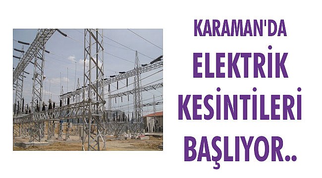 MAHALLE VE KÖYLERDE KESİNTİ YAPILACAK