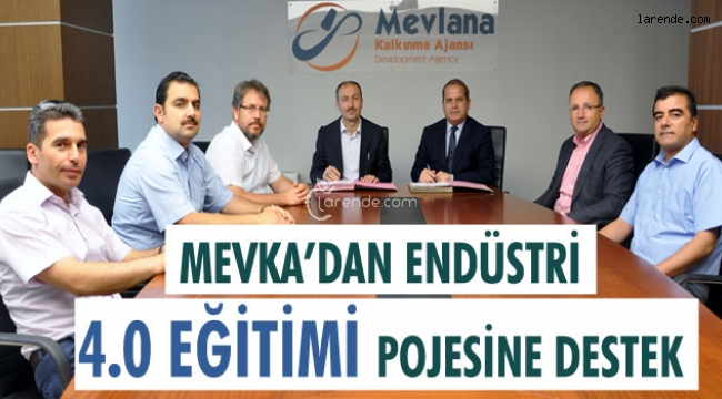 MEVKA`DAN ENDÜSTRİ 4.0 EĞİTİMİ POJESİNE DESTEK