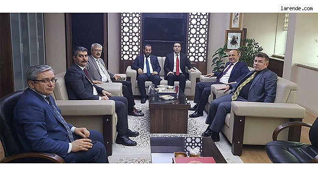 Rektör Akgül Ve Başsavcı İşlek`ten Adalet Teşkilatına Ziyaret