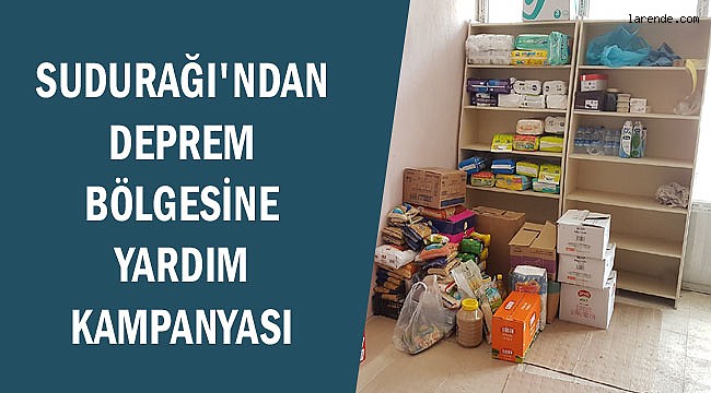 Sudurağı Tarımsal Kalkınma Kooperatifinden Yardım Kampanyası