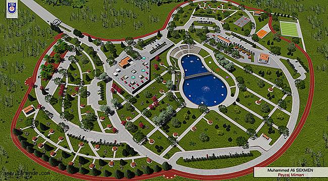  Türk Dünyası Kültür Parkı`nda Çalışmalar Sona Yaklaştı