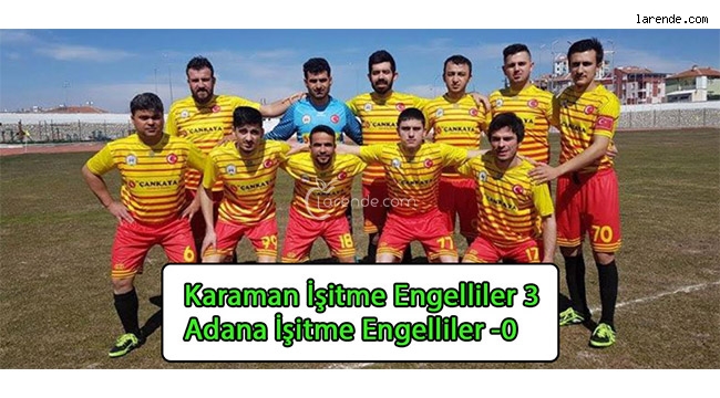 Türkiye İşitme Engelliler Futbol 2.Lig 2. Hafta Maçı