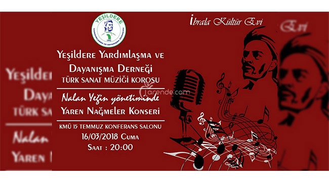 Yeşildere Yardımlaşma Ve Dayanışma Derneği Türk Sanat Müziği Korosu Konseri