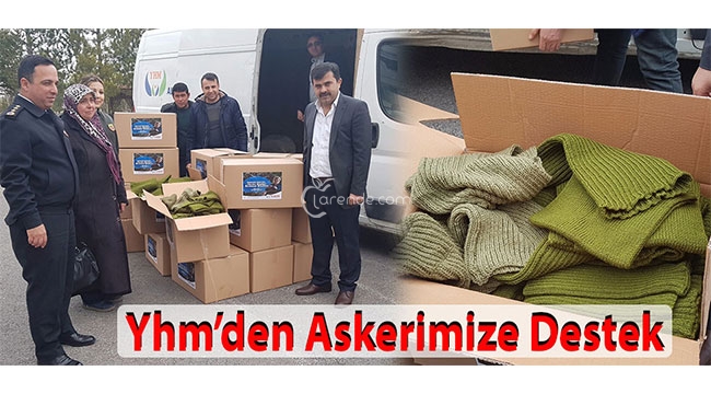 Yhm`den Askerimize Destek