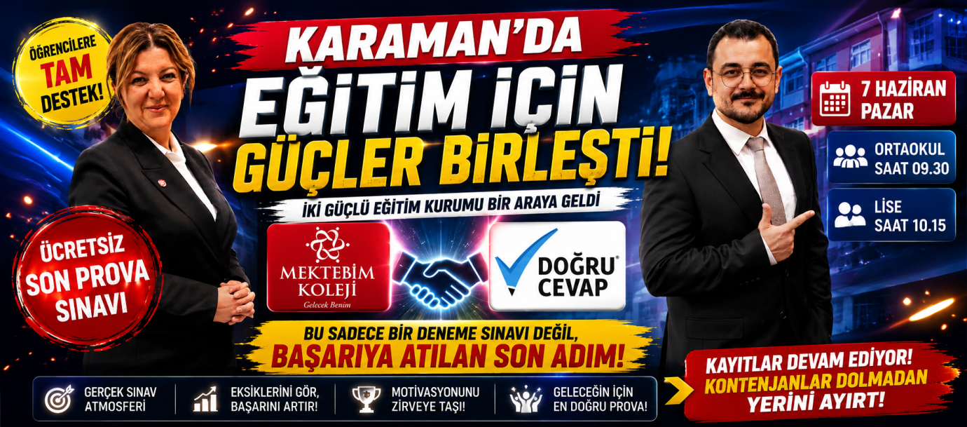 Karaman’da Eğitim İçin Güçler Birleşti! 