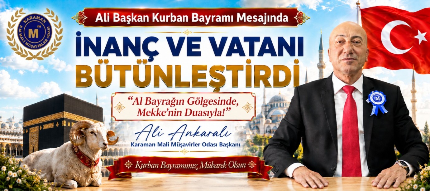 Ali Başkan Kurban Bayramı Mesajında İnanç ve Vatanı Bütünleştirdi: 