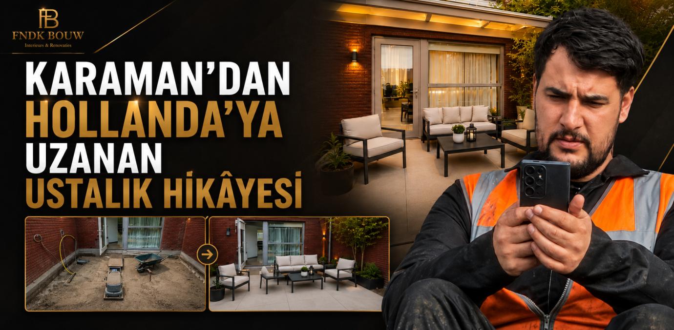 Karaman’dan Hollanda’ya Uzanan Ustalık Hikâyesi