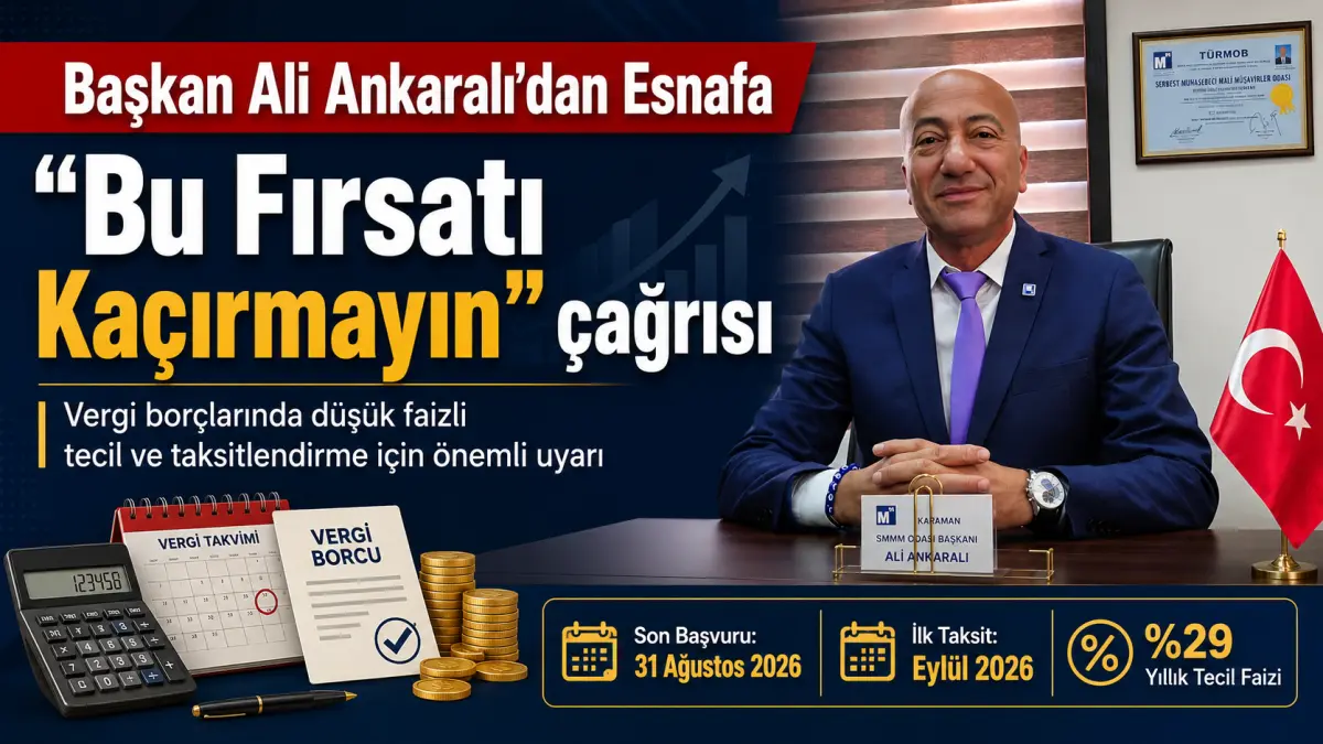 Başkan Ali Ankaralı'dan Esnafa ''Bu fırsatı kaçırmayın'' çağrısı
