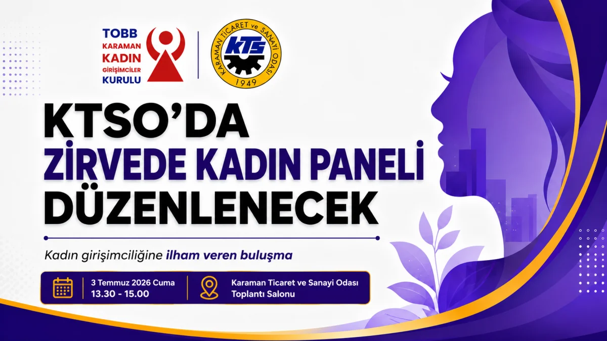 KTSO’da “Zirvede Kadın Paneli” Düzenlenecek