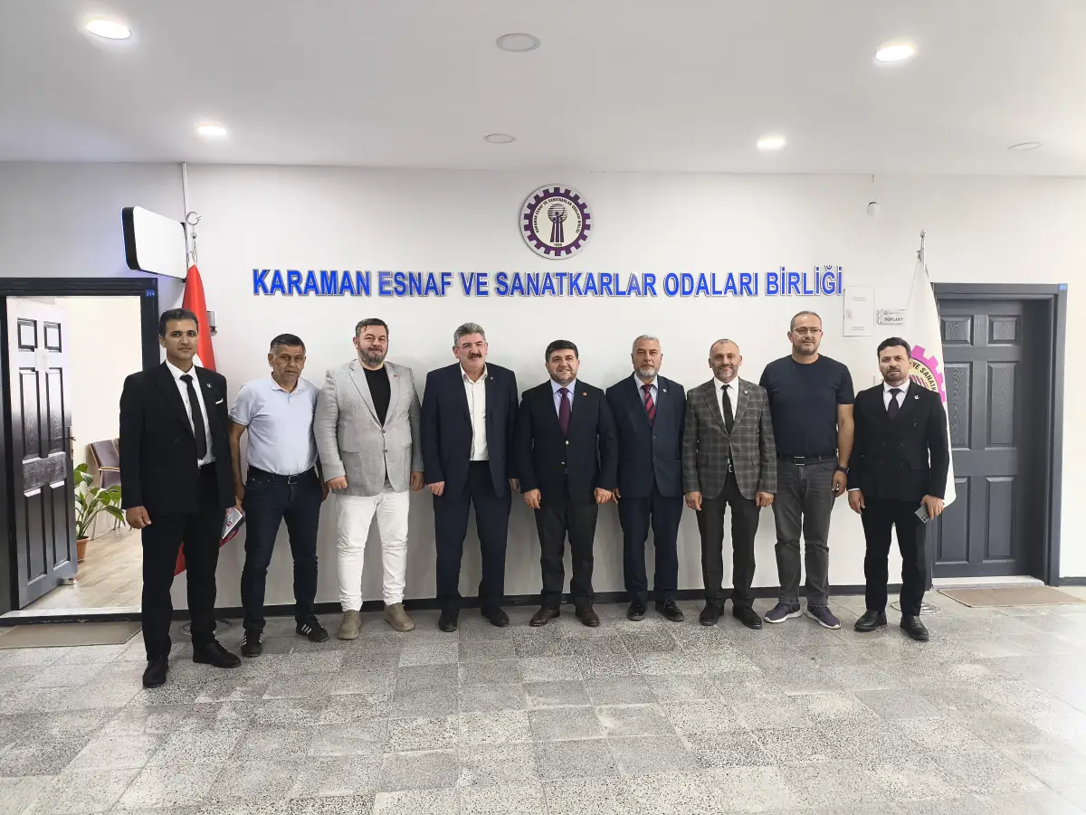 YENİDEN REFAH PARTİSİ ANADOLU BULUŞMALARI KAPSAMINDA KARAMANDAYDI