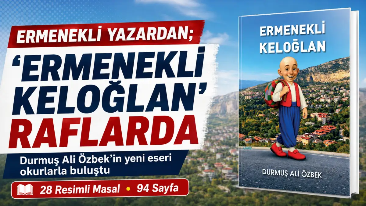 Ermenekli Yazardan Yeni Eser: “Ermenekli Keloğlan” Raflardaki Yerini Aldı