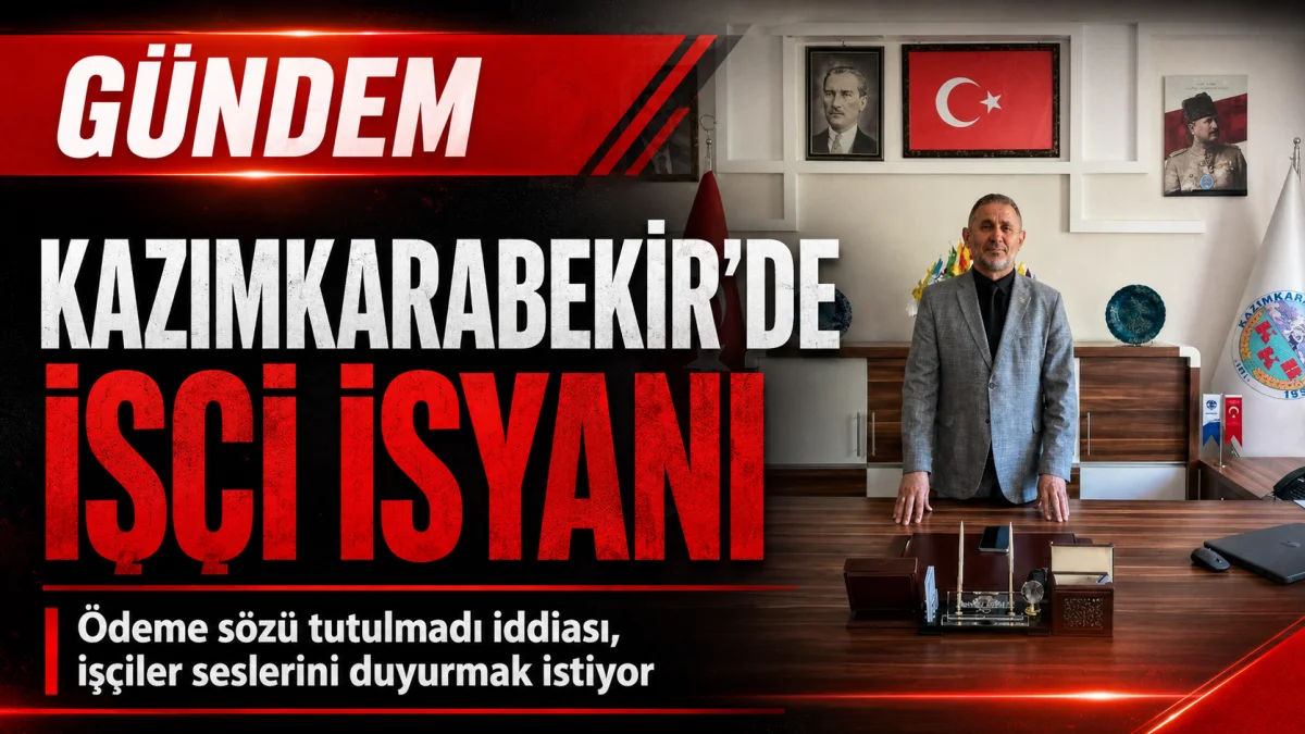 Kazımkarabekir Belediyesi’nde İşçi Alacakları İsyanı: “Verilen Söz Yine Tutulmadı”