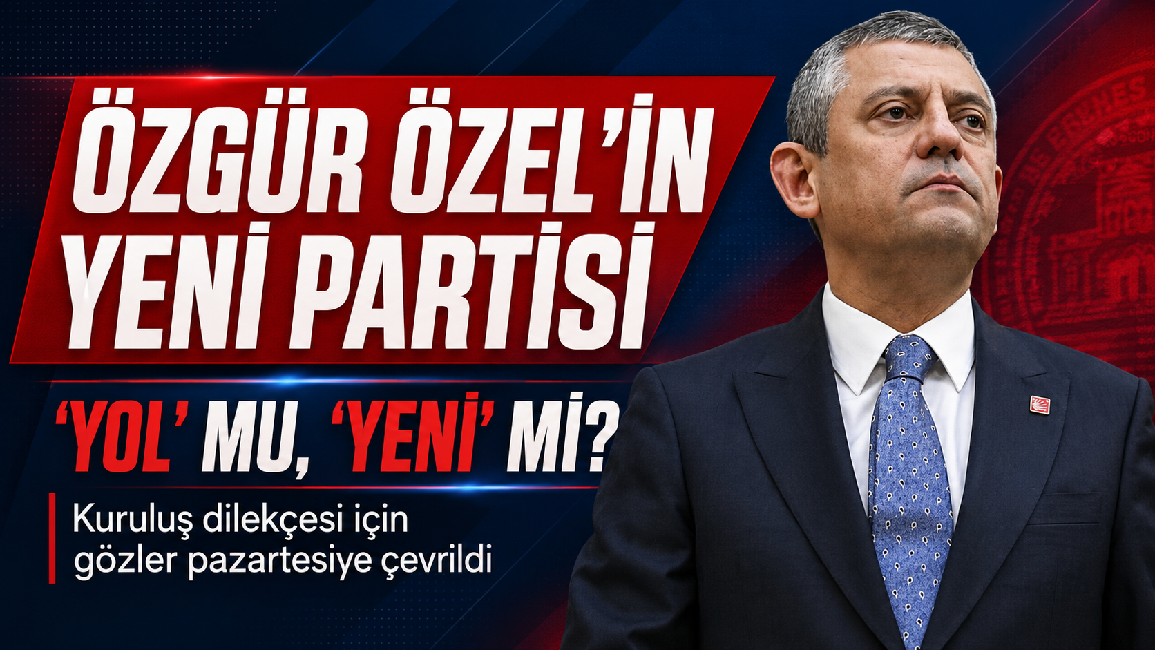 Özgür Özel’in Kuracağı Partinin Adı Belli Oldu mu? Gözler 27 Temmuz’a Çevrildi