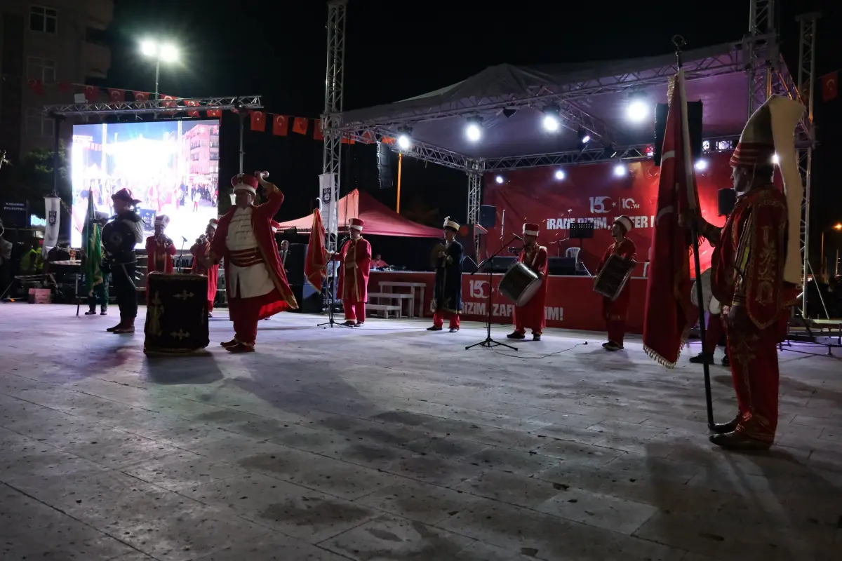 Karaman’da 15 Temmuz’un 10’uncu Yılında Meydanlar Doldu