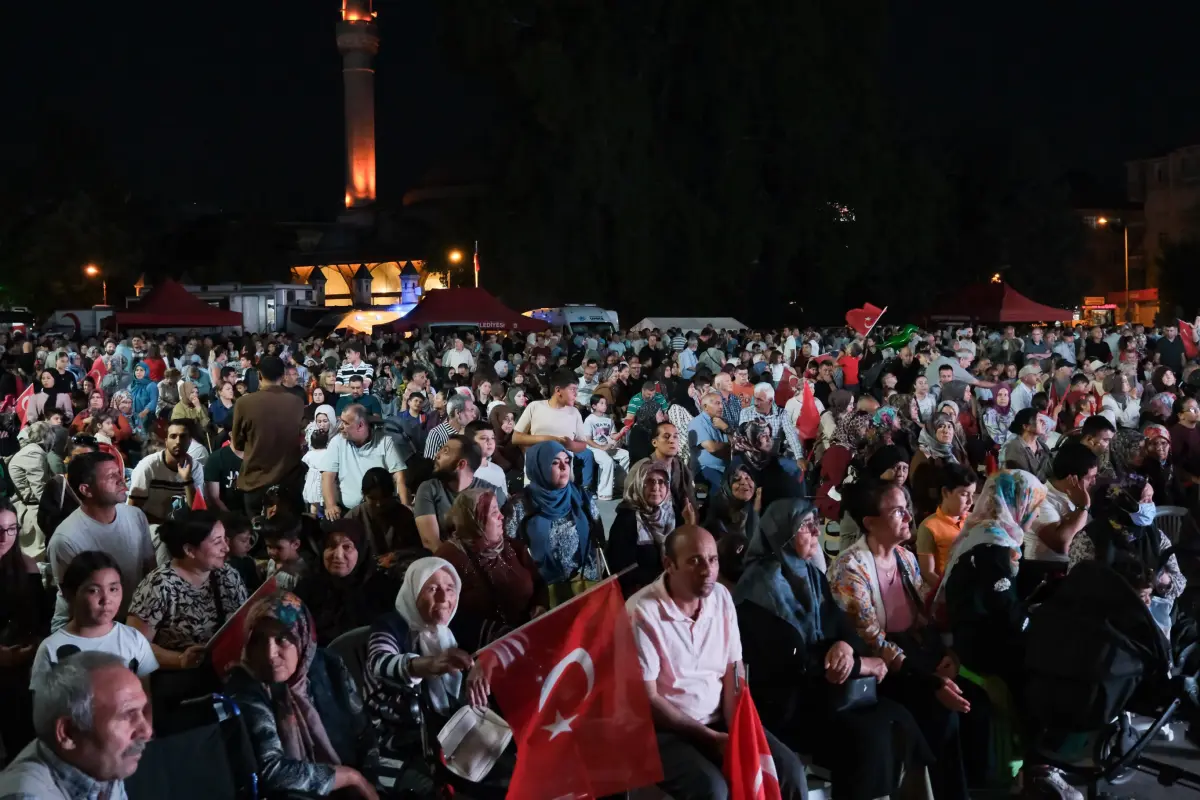Karaman’da 15 Temmuz’un 10’uncu Yılında Meydanlar Doldu